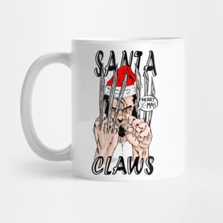 Santa CLAWS Mug